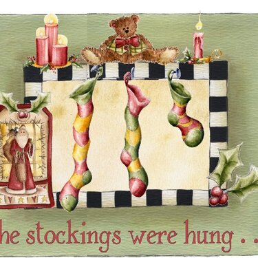 The stockings were hung...