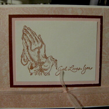 God Loves You Notecard