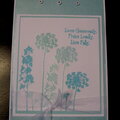 Shimmer Aqua card