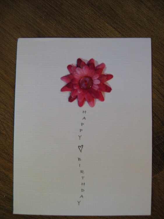 Birthday Card from Norma...