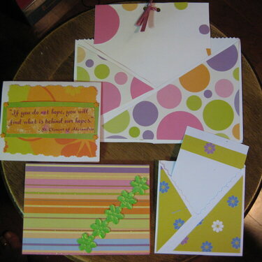 Cards from Elizabeth