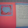 Inside Birthday card Mom