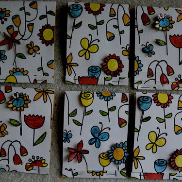 Flowers Group 2 Match books