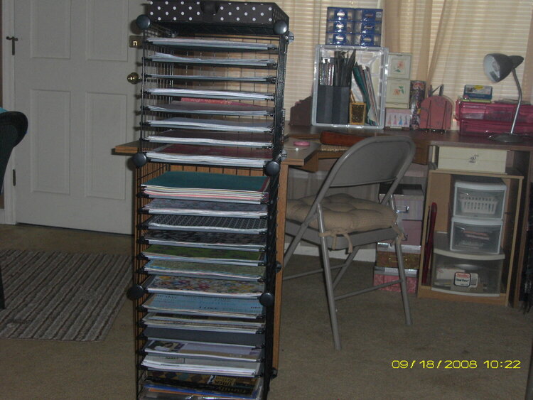 new paper storage rack
