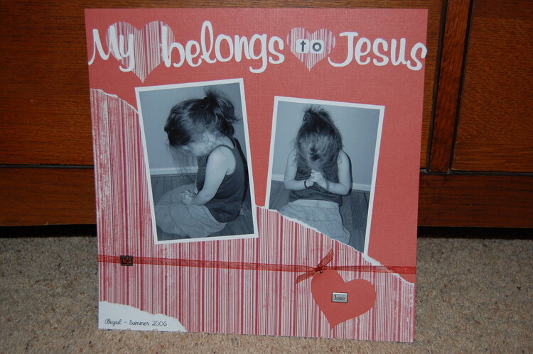 My heart belongs to Jesus