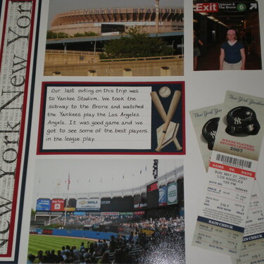 New York Yankees-page 1 left
