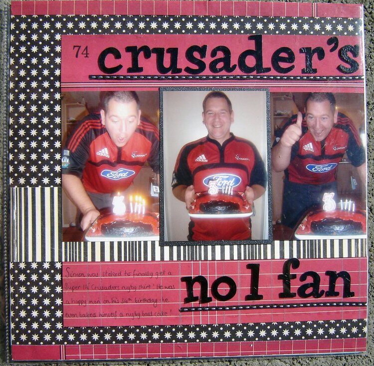 Crusdaders No 1 Fan