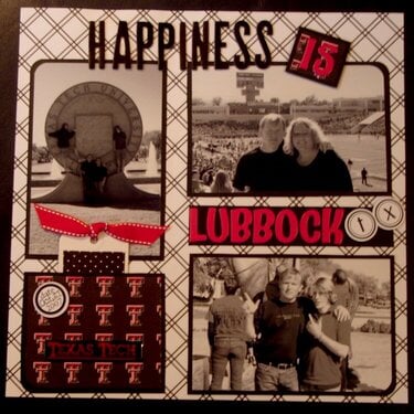 Happiness is Lubbock, TX (in my rearview mirror)