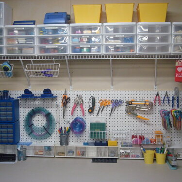 Full view of my new pegboard