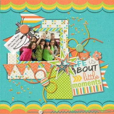 Layout using {Days Go By} by Just Because Studio