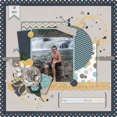 Quiet Moments by Blue Heart Scraps and Created by Jill Scraps