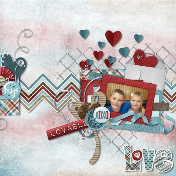 Boyish Love by CathyK Designs @ Gingerscraps