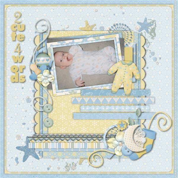 Precious Baby Boy by Lindsay Jane Designs
