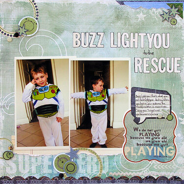 Buzz Lightyou to the Rescue