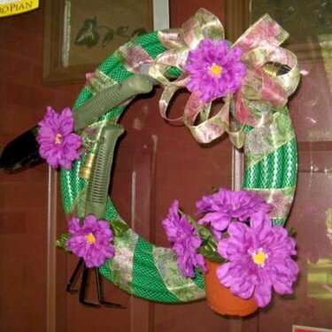 Hose wreath