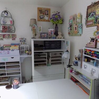 my scrapbook room