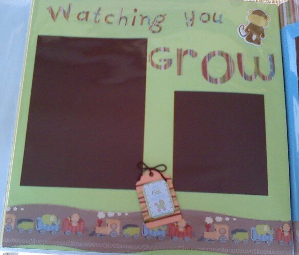Watching you grow Left page