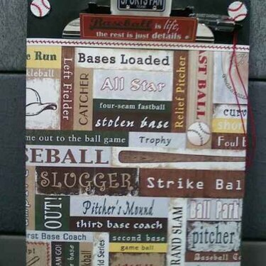 Altered Clipboard Sports Theme