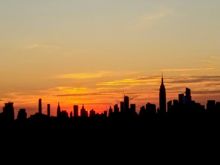 Manhattan at Sunset
