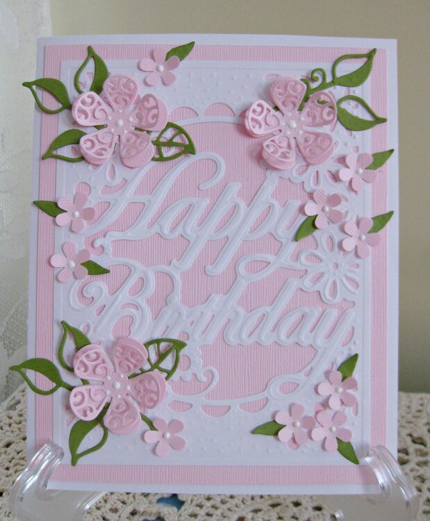 CARD 63 PRETTY IN PINK