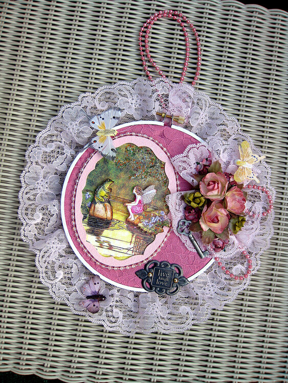 Altered Embroidery Hoop