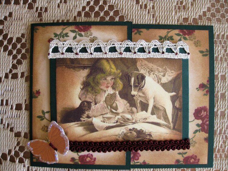 Victorian Card Swap ~ Childlike V