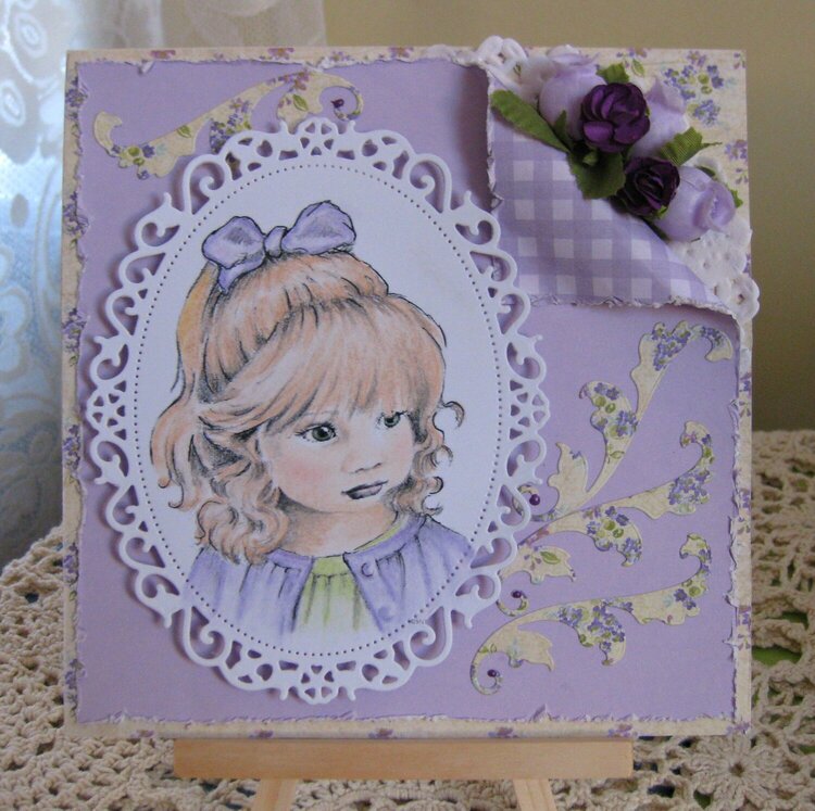 Card 48 ~ Sugar Nellie Lavender
