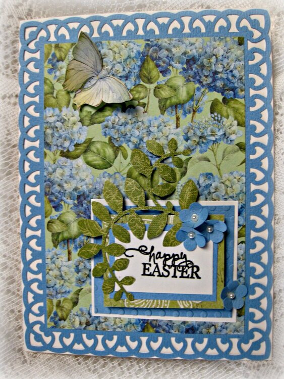 Spring Themed Card and Tag Challenge ~ Card 1