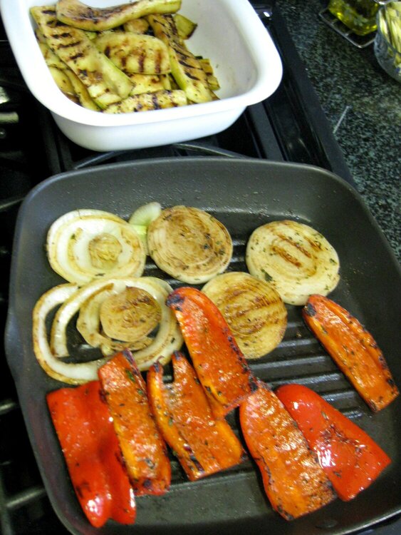 pod 7 ~ grilled veggies