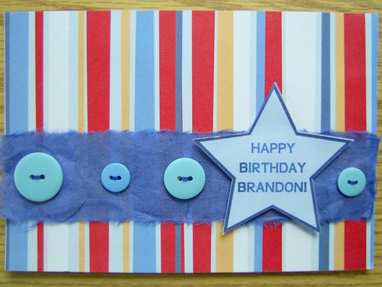 Happy Birthday Brandon