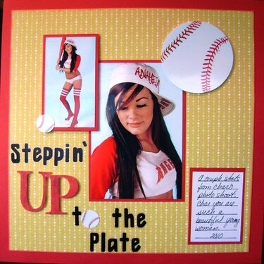 Steppin&#039; UP to the Plate