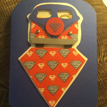 Superman Volkswagen Card