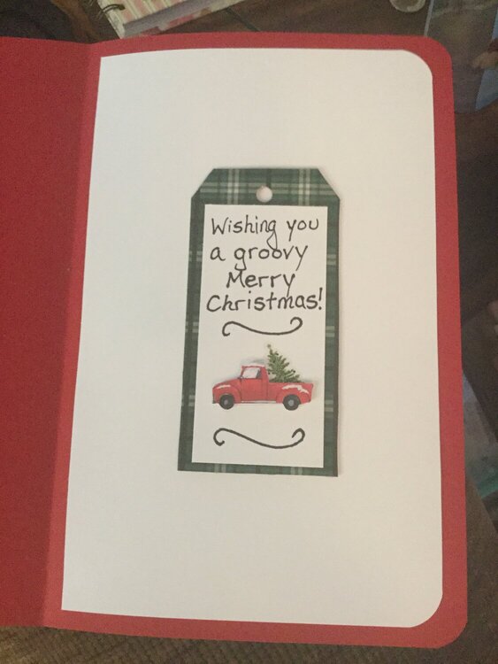 Retro Christmas Card