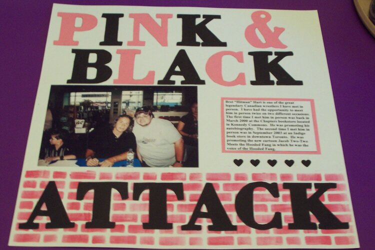 Pink &amp; Black Attack