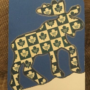Toronto Maple Leafs Moose Card