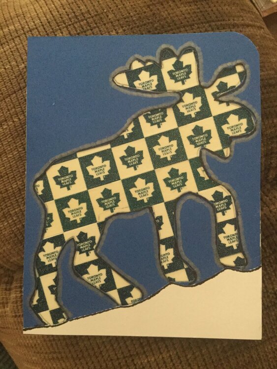 Toronto Maple Leafs Moose Card