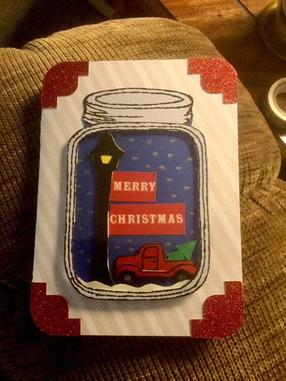 Christmas Card For Delivery Courier