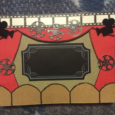 Movie Theatre Card