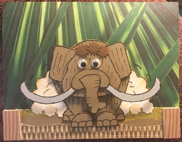Woolly Mammoth Card