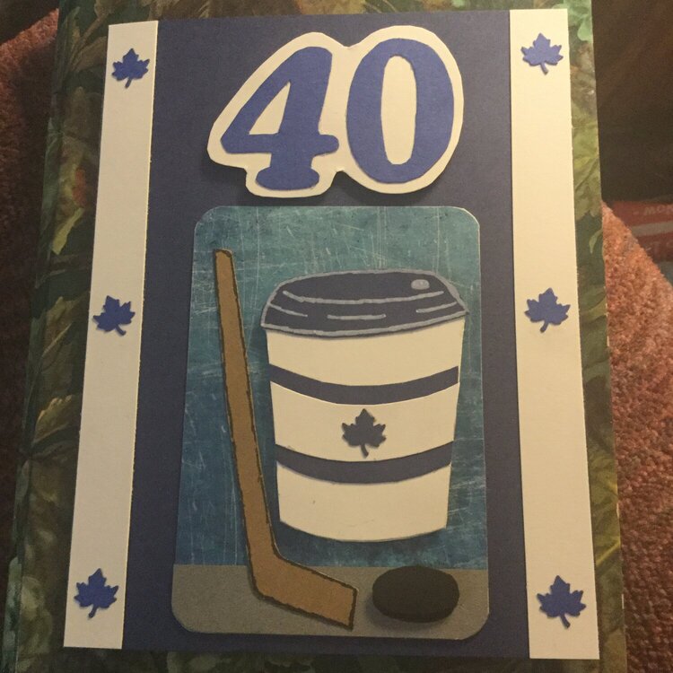 Happy Birthday NHL Card