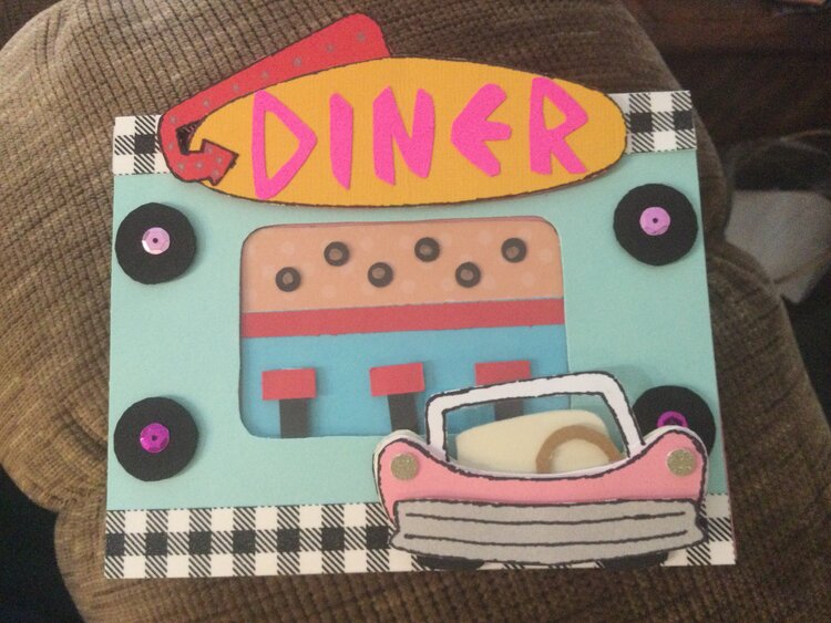 50s Diner Card