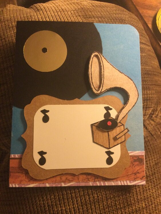 Gramophone Card