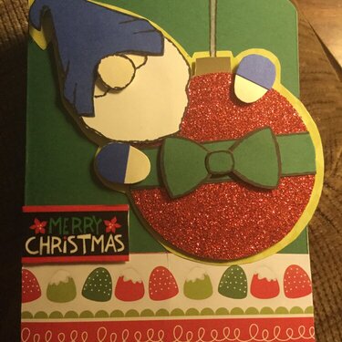 Gnome and Ornament Card