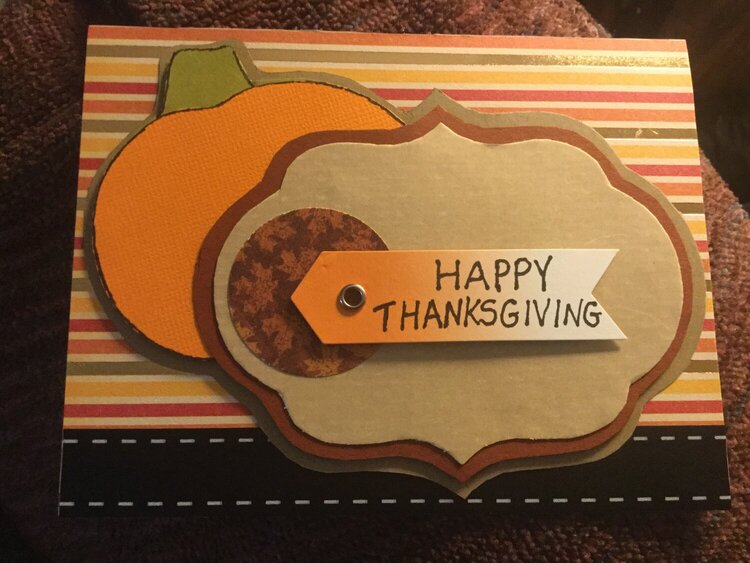 Thanksgiving Card 2018