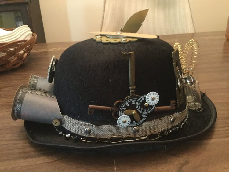 Steampunk Bowler Hat