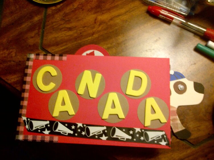 Canada Day Pop Up Card