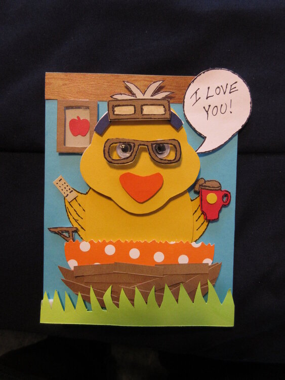 Ducky Easter Card