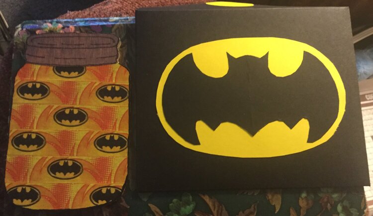 Batman Jar Card