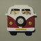 VW Bus Card with Spare Tire (Front)