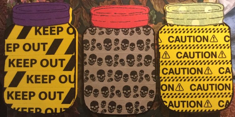 Halloween Jar Cards